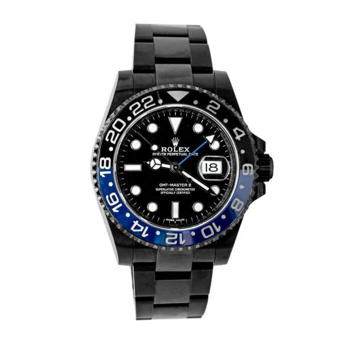 1c4373fc002b29b32c0793c6ee7723b3-1 Custom Black PVD Rolex GMT-Master II Batman - Image 1