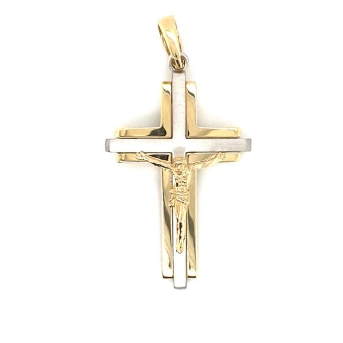 Platinum Jewelry Crucifix - Image 1