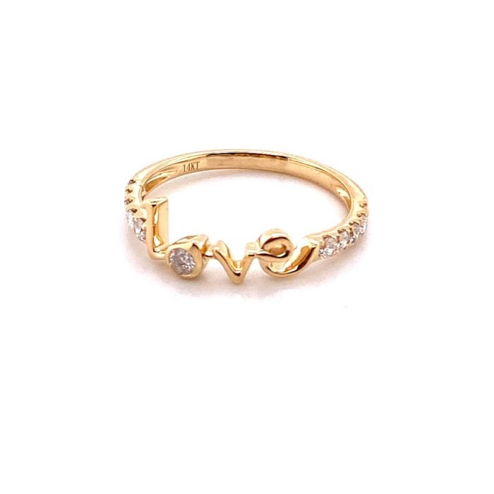 media.nlid10000c7914678hXJgORmH3mSL5u_wyDsNbTIft-RlPxCh__Eu2RcMQIpZlxSAl Yellow Love Ring - Image 1