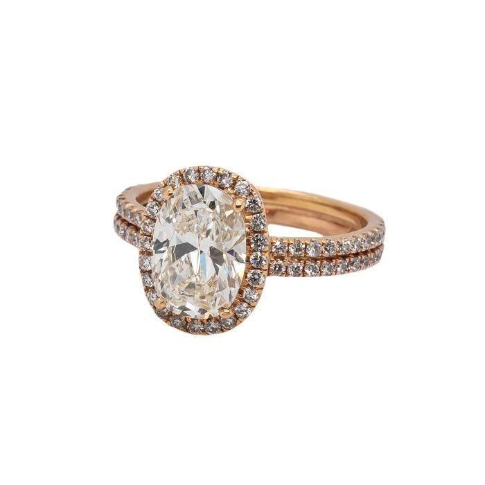 Diamond Halo Ring - Image 1