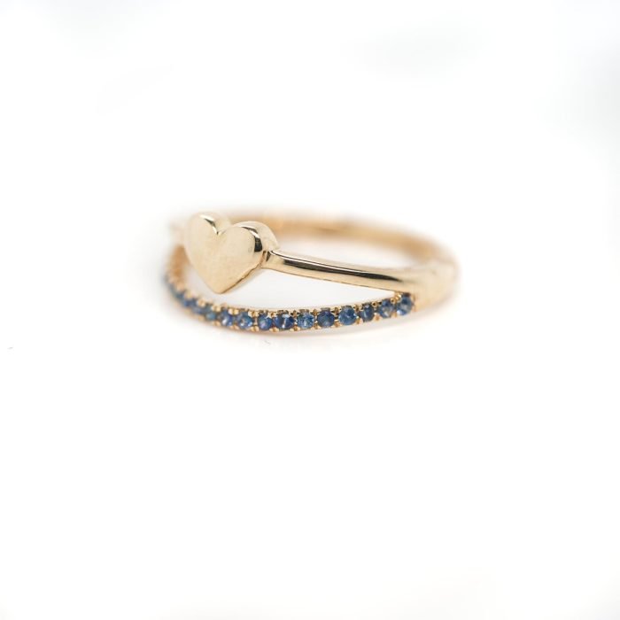 Ruby Heart Ring - Image 1