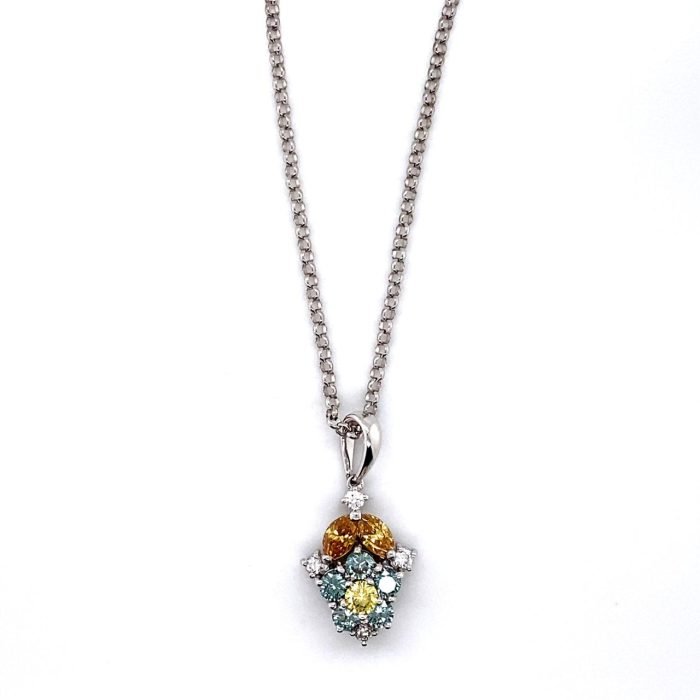 media.nlid21232c7914678ht56bM-QazkHfl-WktrE_1b7mzQdloDUUTLjFNSoAs57whjNR Diamond Pendant Necklace - Image 1
