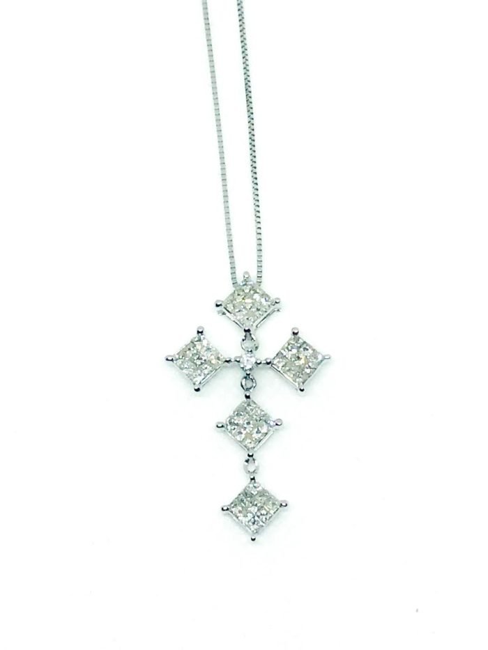 Diamond Pendant Necklace - Image 1