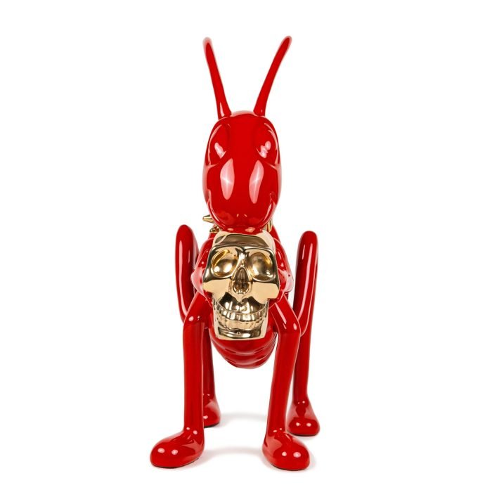 media.nlid21272c7914678hVb8lXcVFKKwKaiK2LH4uHMo-bcras5EmxFYmUt0uxy5-fQwn AlquimiaMC Noisy Cricket Red & Gold and Copper Limited To 5 Pieces - Image 1