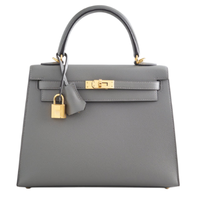 iZsWT0mjTZ6UK7rfK9EU Hermes Handbags Kelly 25 Madam Gris Meyer Gold Hardware - Image 1