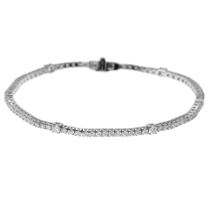 media.nlid23514c7914678hkSrHSAMYdQR_k6pFlvHty2yybw6Rr8V7jYRxerp2iET2DnuI Platinum Jewelry Tennis Bracelet - Image 1