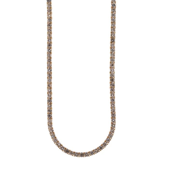 media.nlid23516c7914678hFmaFFSJkZLwygHusfw0bFwYtSz1mhnnK8t_lVEL-GgqJa9AA Platinum Jewelry Tennis Necklace - Image 1