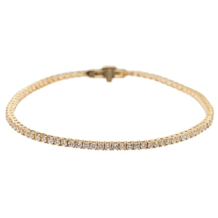 media.nlid23525c7914678hIr_mpbvwEdbDSHRBT-UovEVmhVOkwfDFx8_pvrL8ttXGQLOA Platinum Jewelry Tennis Bracelet - Image 1