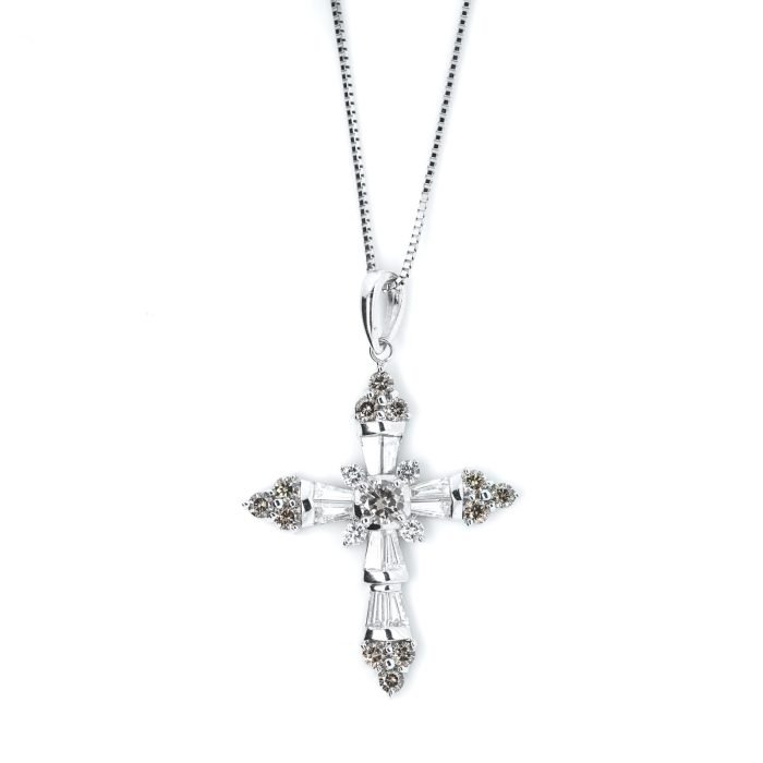 Diamond Pendant Necklace - Image 1