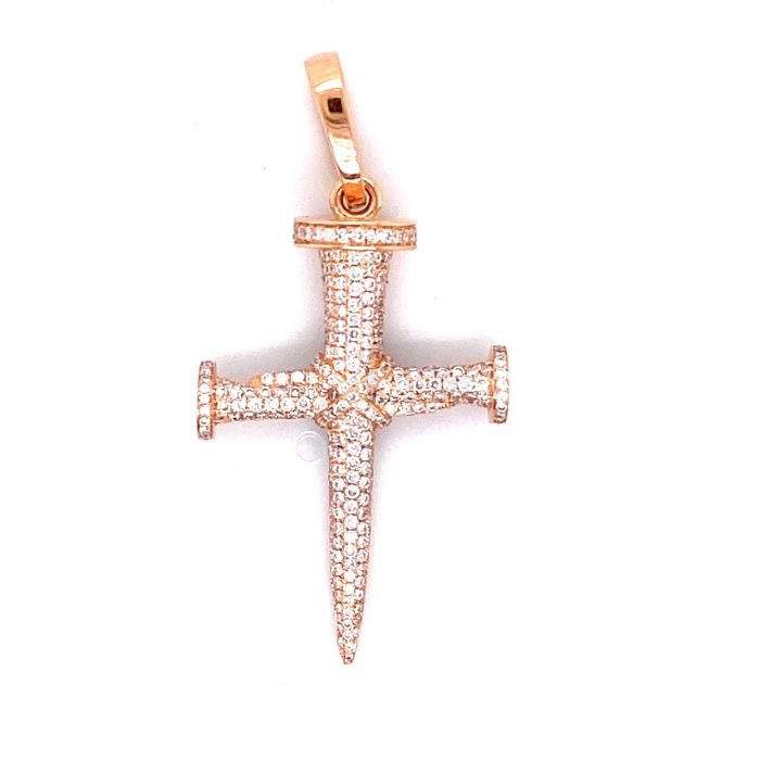 media.nlid9941c7914678hIdgi8LMC6jlbbyE2H2oRGnQnhuQRb7txO9UNyX77UFkgndd7 Diamond Nail Pendant - Image 1