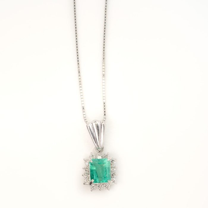 Diamond Pendant Necklace - Image 1