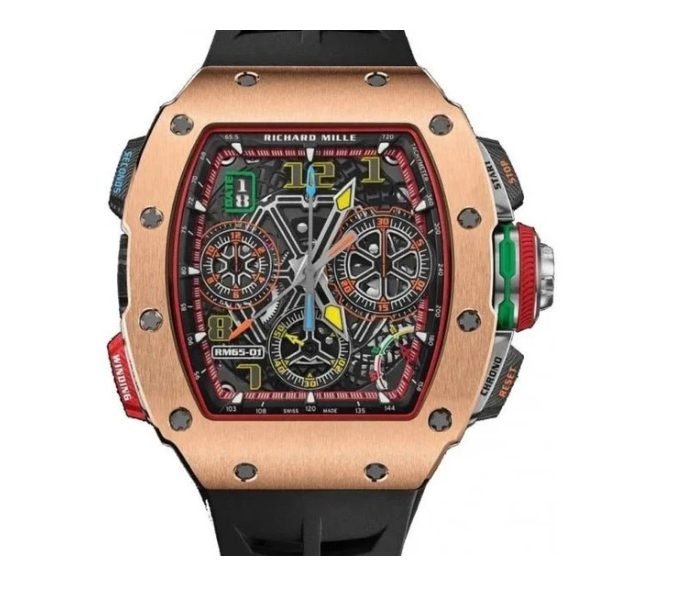 xhtrnmHSR2GEsNBjpn9w Richard Mille RM65-01 Carbon Rose Gold - Image 1
