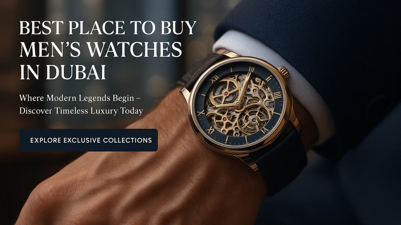 Best Place to Buy Men’s Watches in Dubai: Where Modern Legends Begin