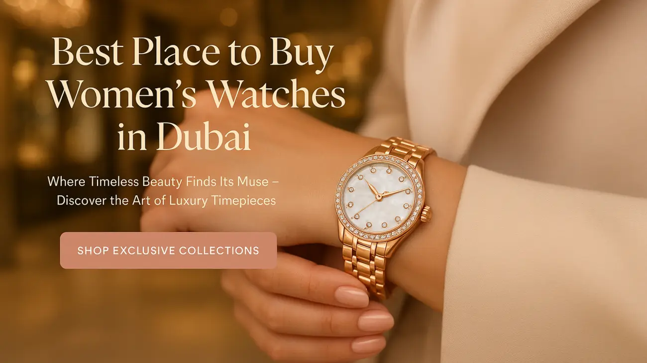 Best Place to Buy Women’s Watches in Dubai