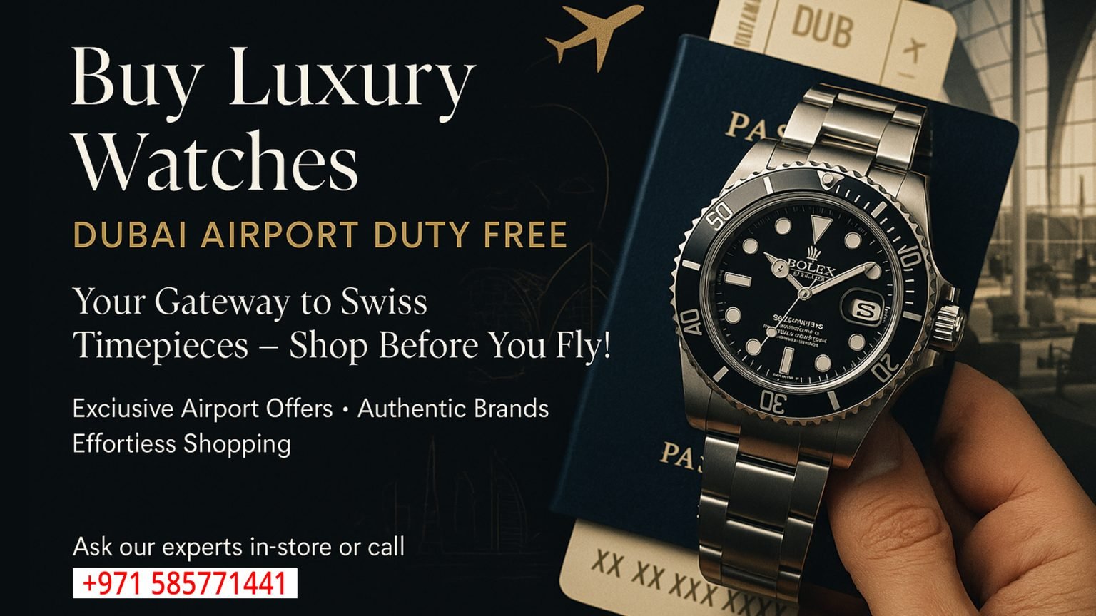 High-Quality Duty Free Watches: Shop Authentic Timepieces Without Taxes