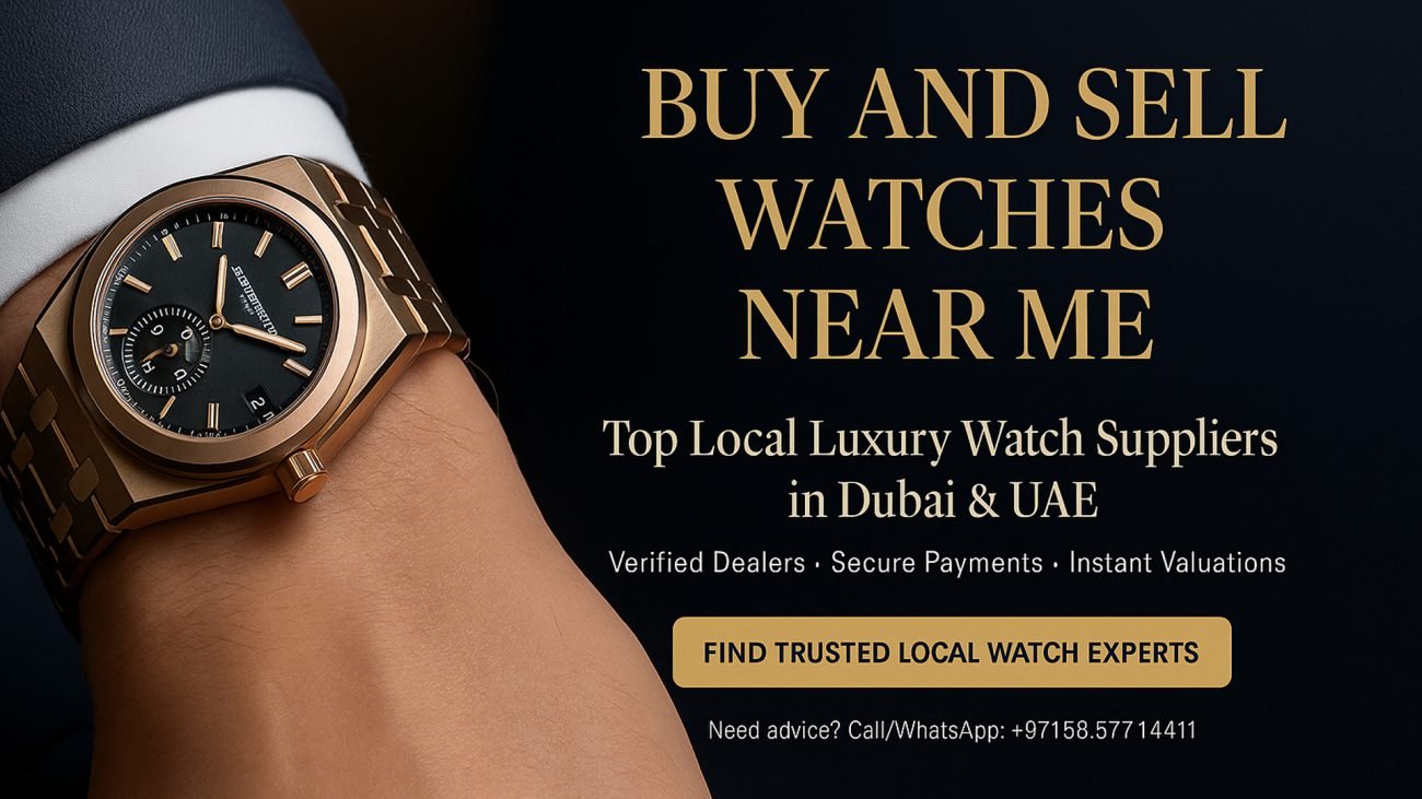 Buy and Sell Watches Near Me in Dubai & UAE