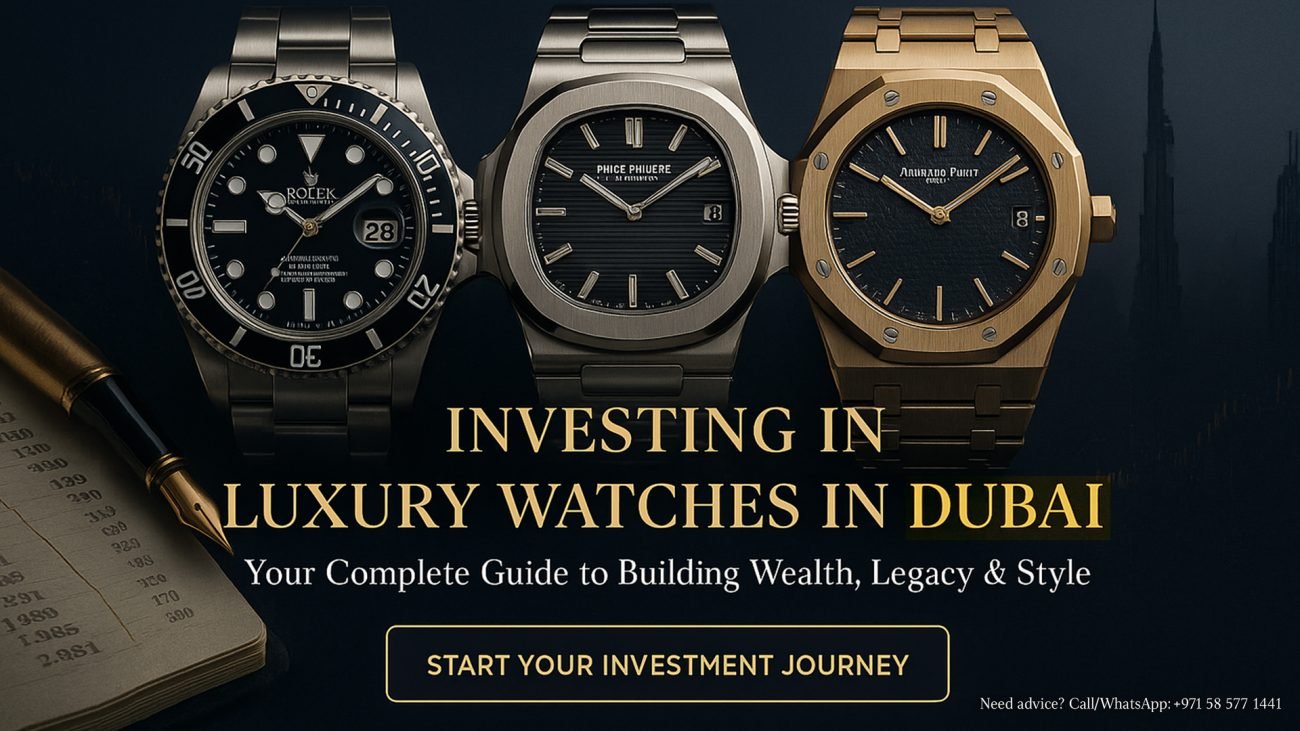 Investing in Luxury Watches in Dubai