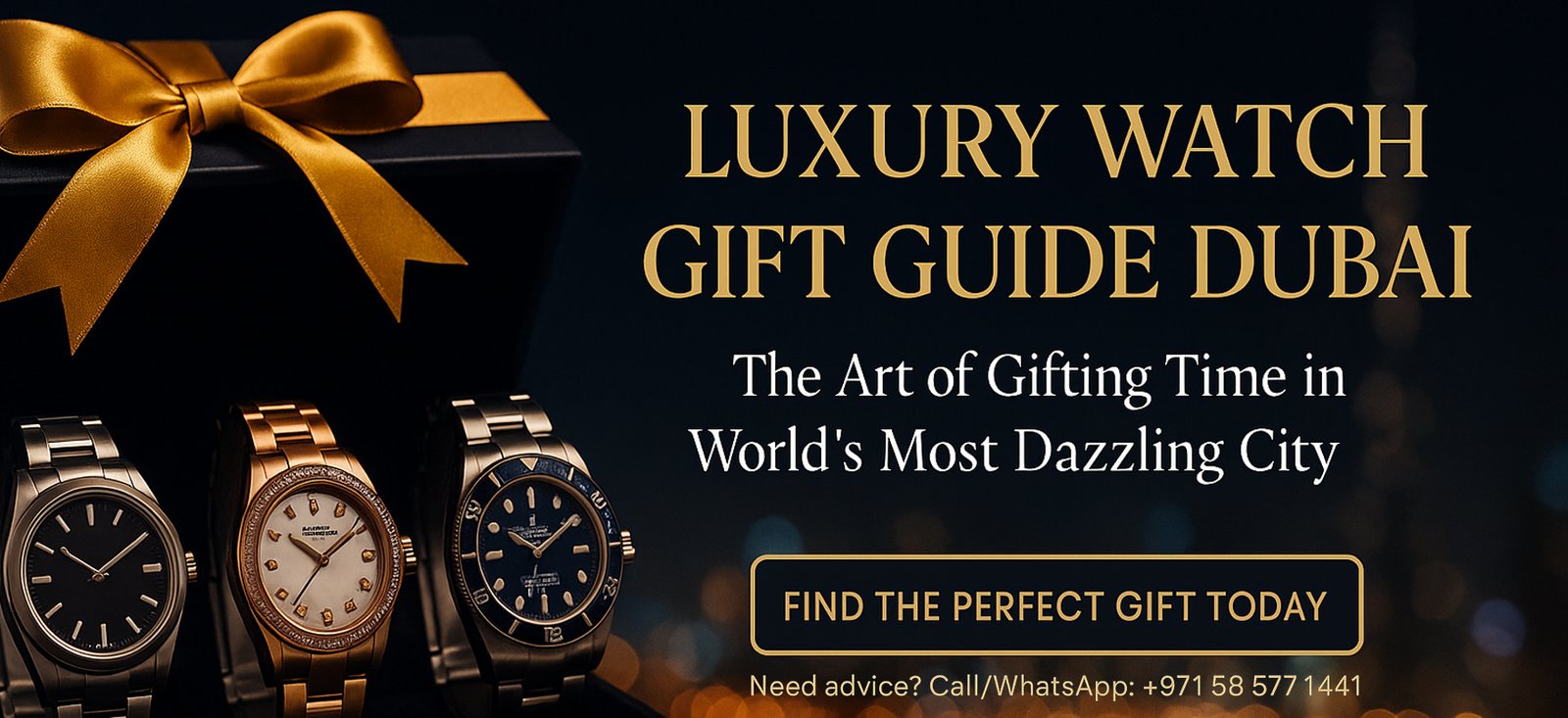 Luxury Watch Gift Guide Dubai