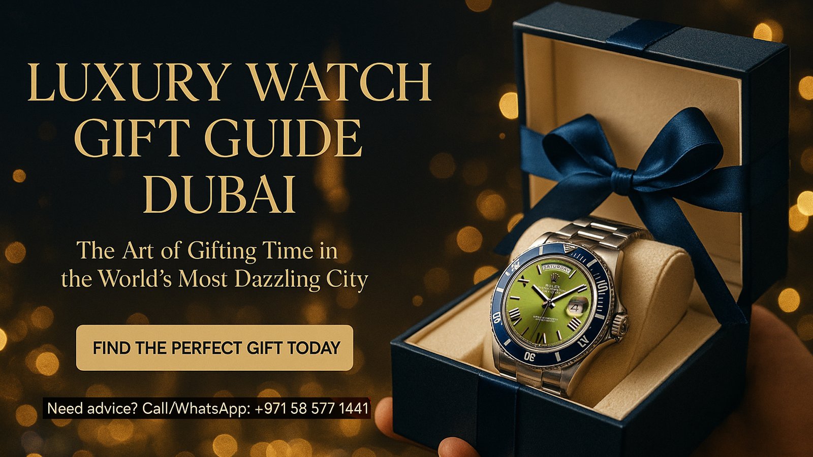 Luxury Watch Gift Guide Dubai