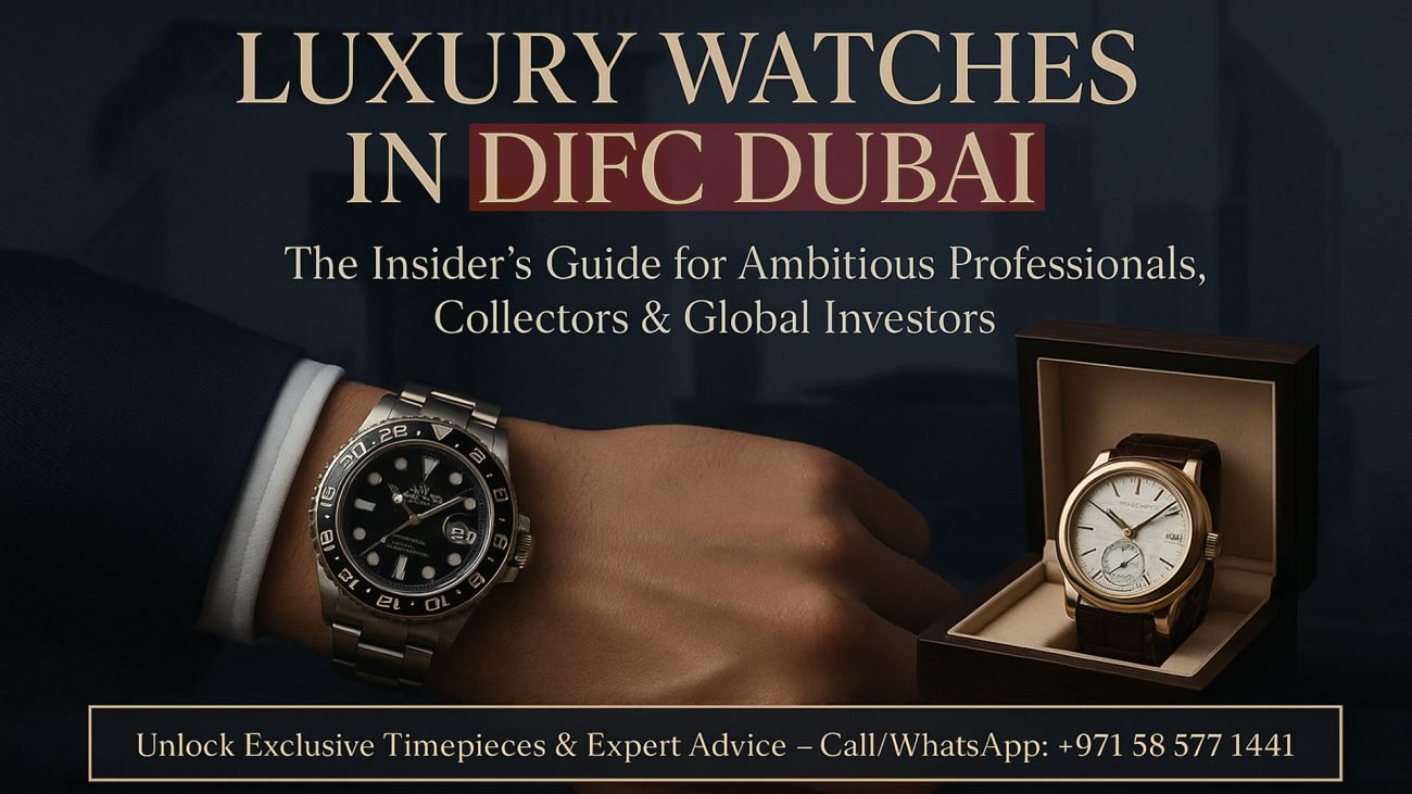 Luxury Watches in DIFC Dubai