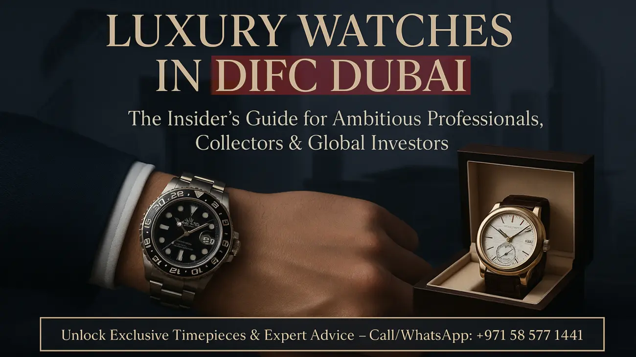 Luxury Watches in DIFC Dubai