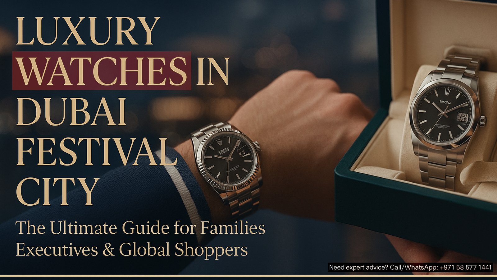 Luxury Watches in Dubai Festival City