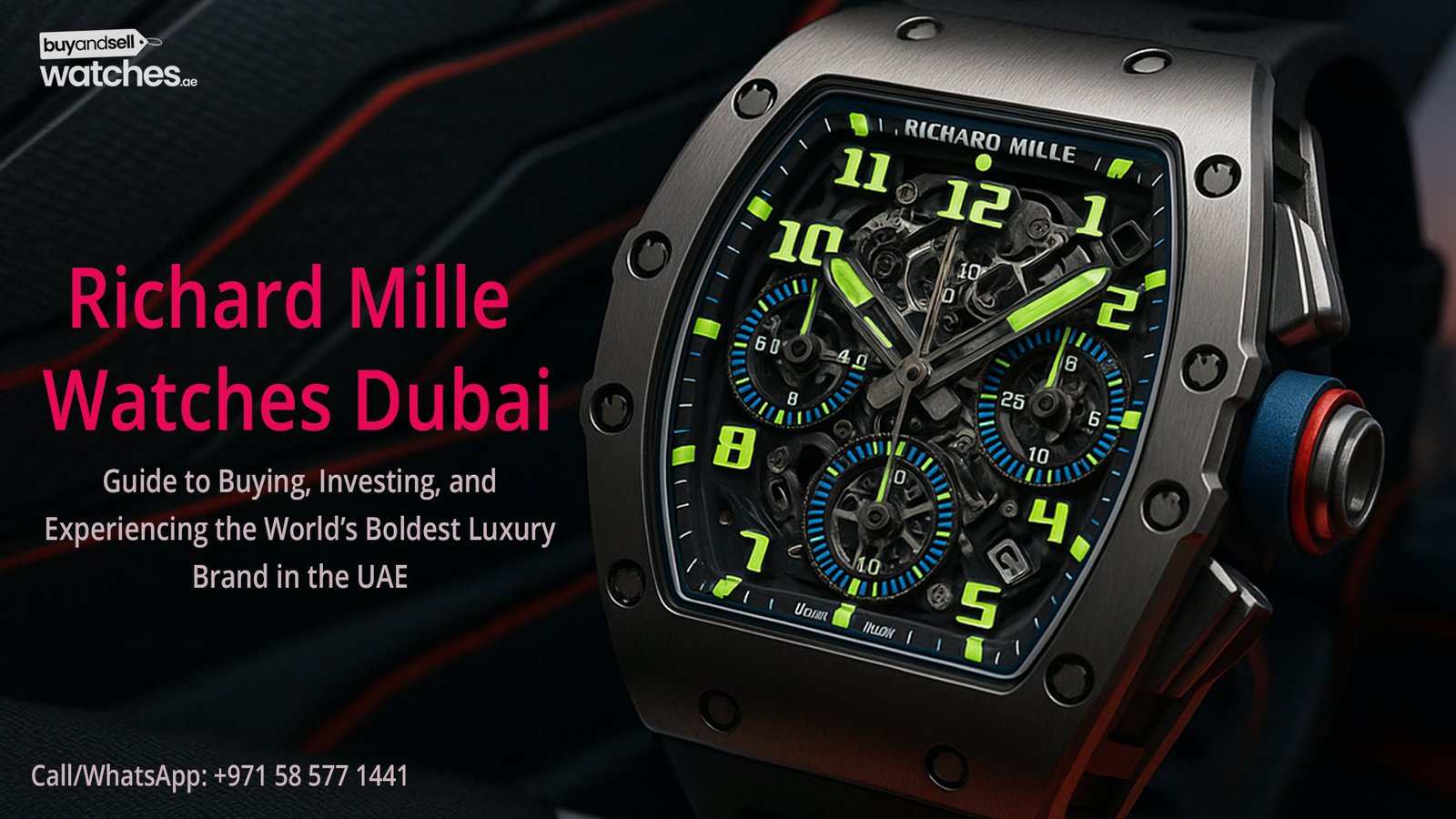 Richard Mille Watches Dubai