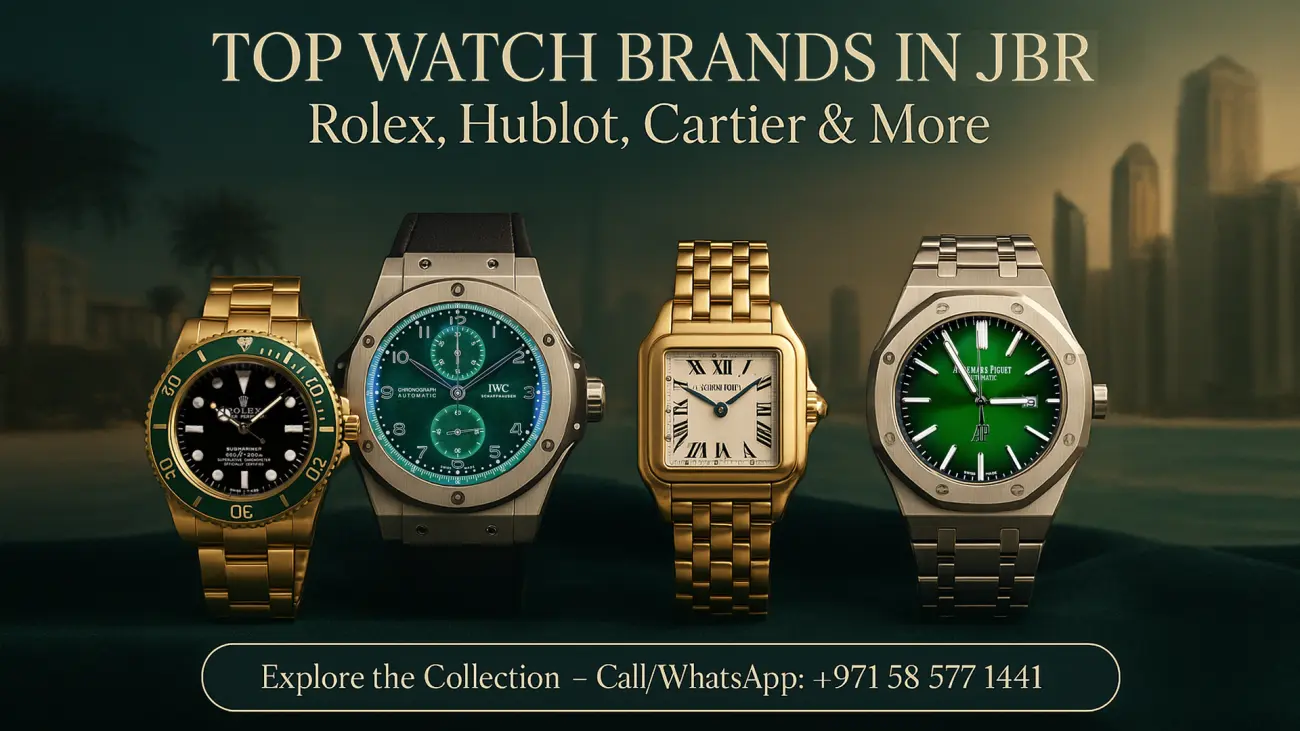 Top Watch Brands in JBR Dubai