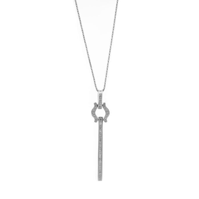 Diamond Pendant Necklace - Image 1