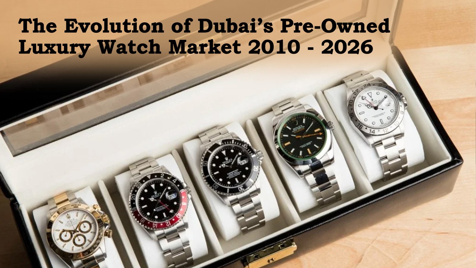 Dubai pre-owned luxury watch market