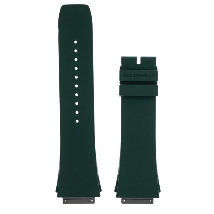 Richard Mille RM67-01 Green Rubber Strap - Image 1