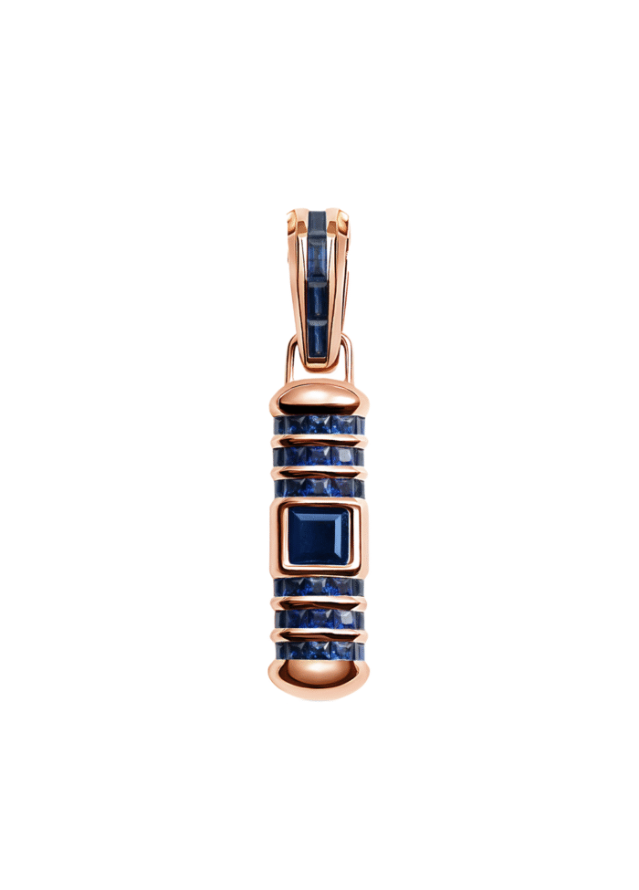 EZEIA Blue Dose Pendant Petit - Image 1