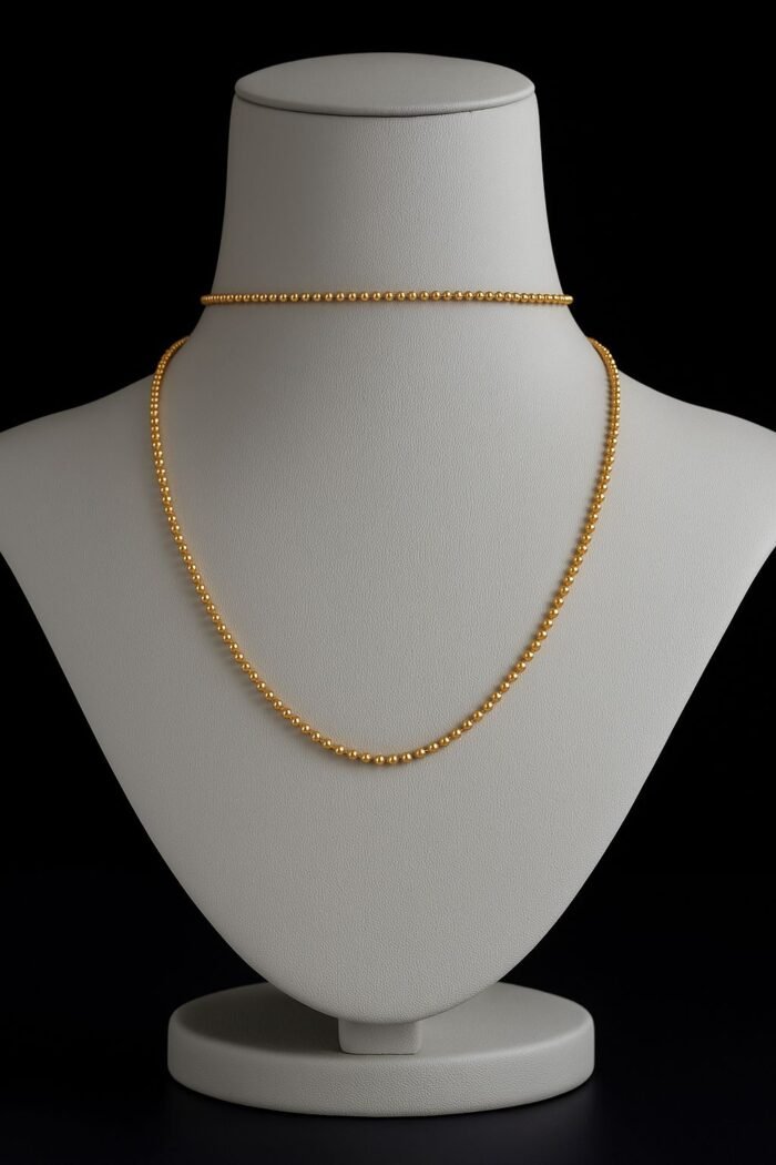 WozxlCYURYqJyF0Jft1d EZEIA Yellow Gold Chain - Image 1