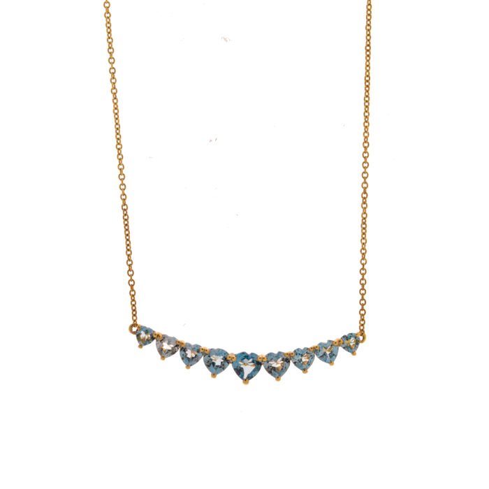 Topaz Pendant Necklace - Image 1