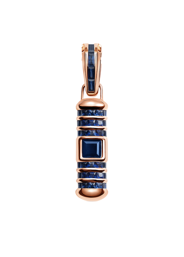 EZEIA Blue Dose Pendant Grand - Image 1