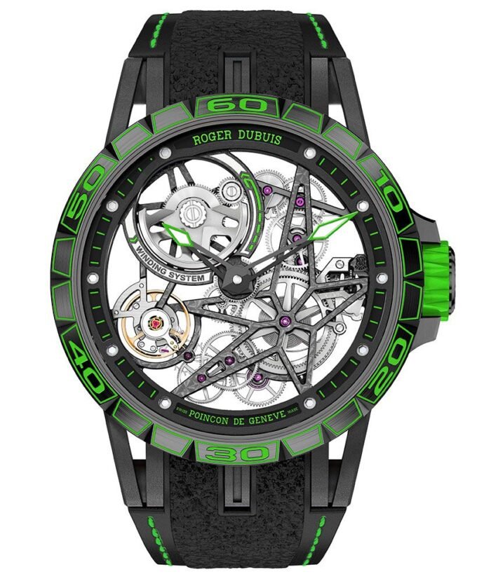 Roger Dubuis Roger Dubuis Excalibur Spider Pirelli – Green Titanium - Image 1