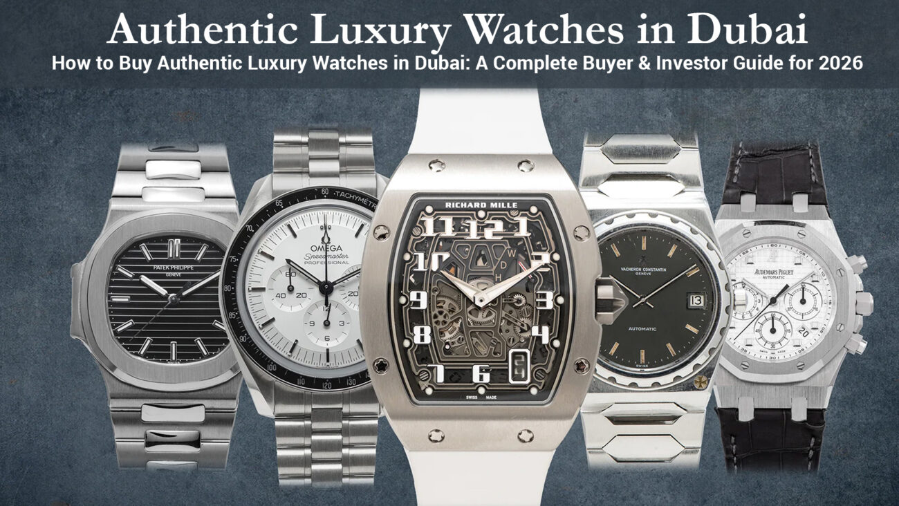 authentic luxury watches Dubai