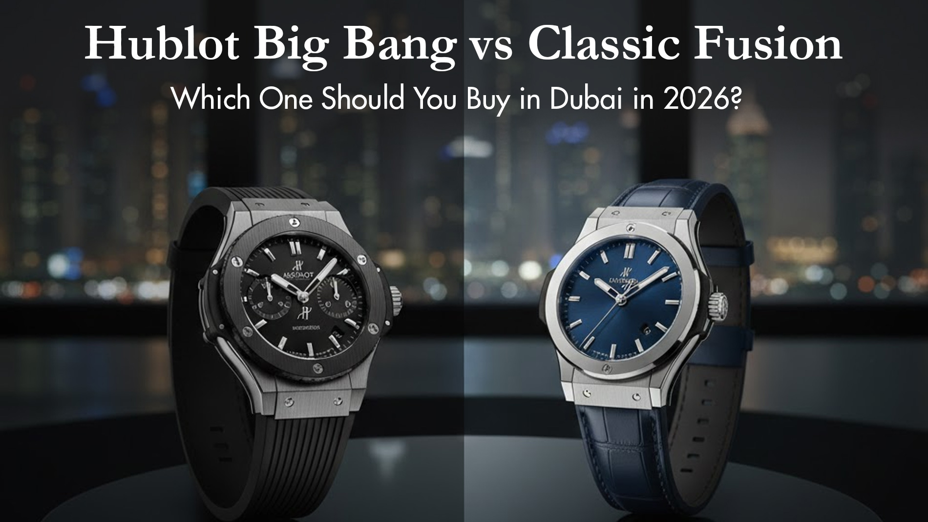 Hublot Big Bang vs Classic Fusion