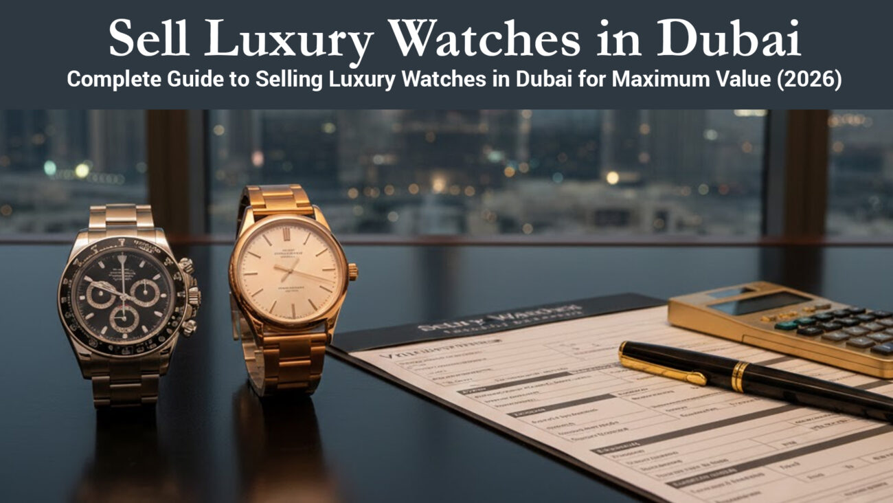 selling luxury watches in Dubai