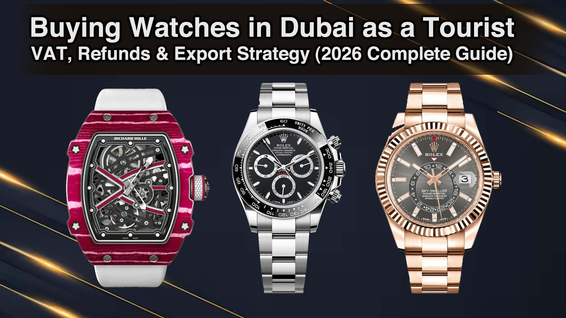 Buying Watches in Dubai as a Tourist