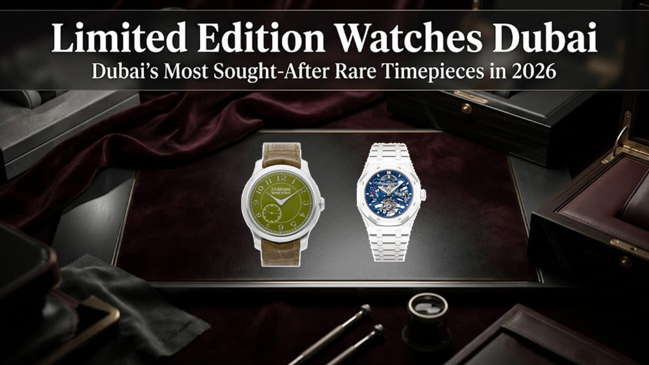 Limited Edition Watches Dubai 2026