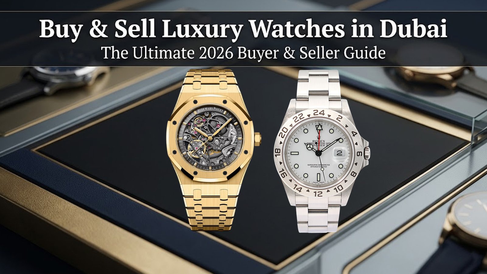 Buy & Sell Luxury Watches in Dubai 2026