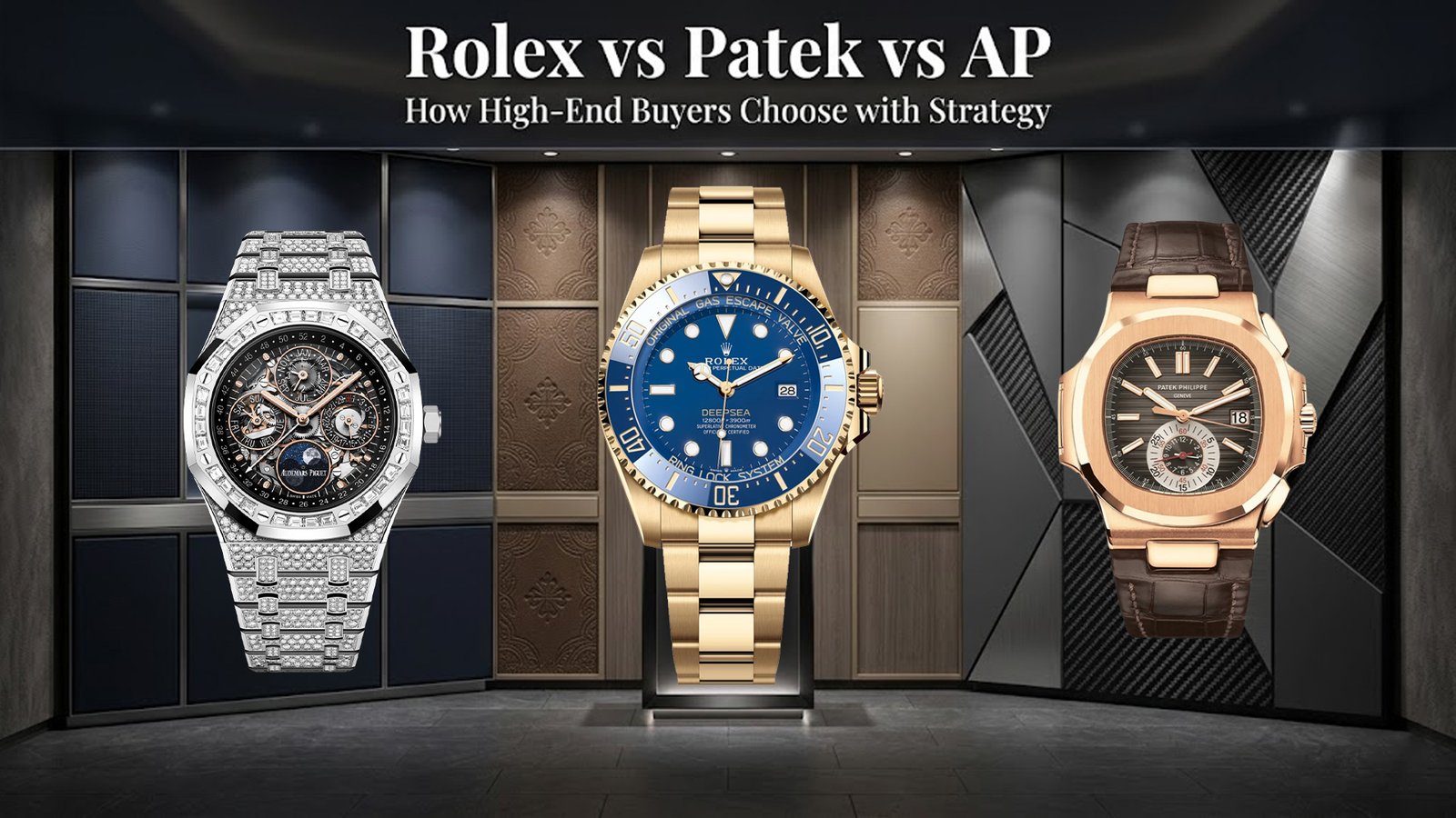 Rolex Patek Philippe Audemars Piguet Buyers