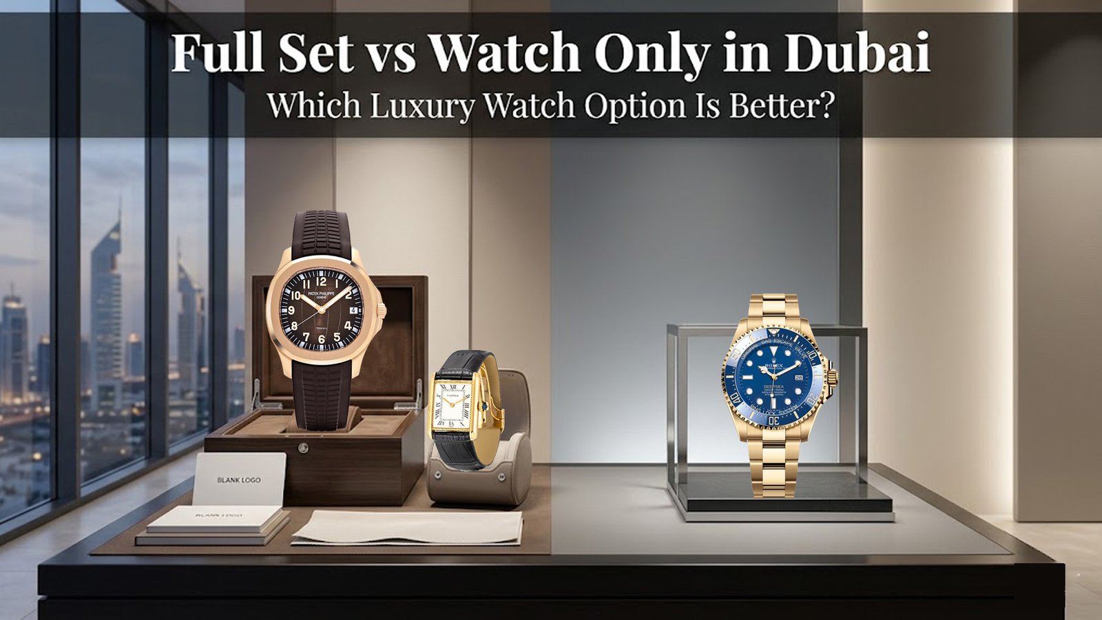 Full Set vs Watch Only Dubai
