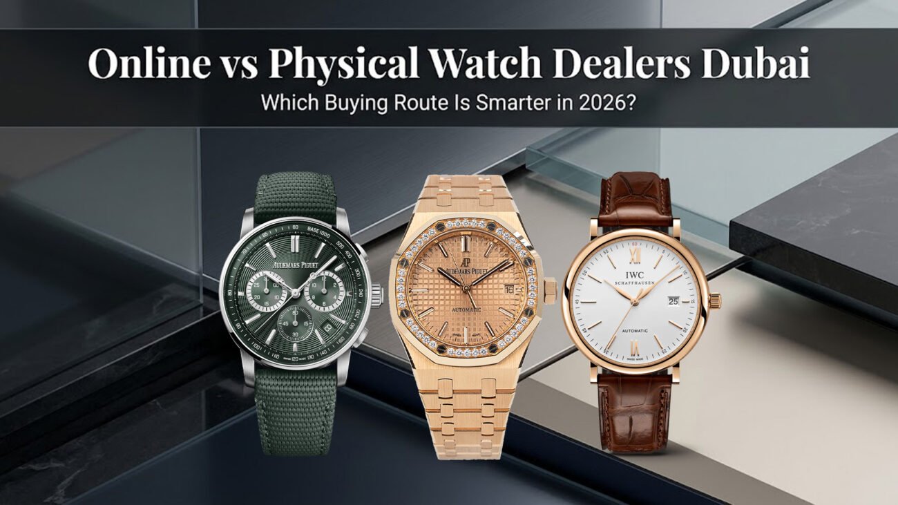 Online vs Physical Luxury Watch Dealers in Dubai