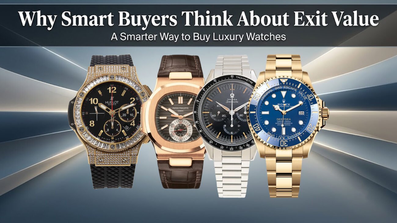 Luxury Watch Buyers Think About Exit Value