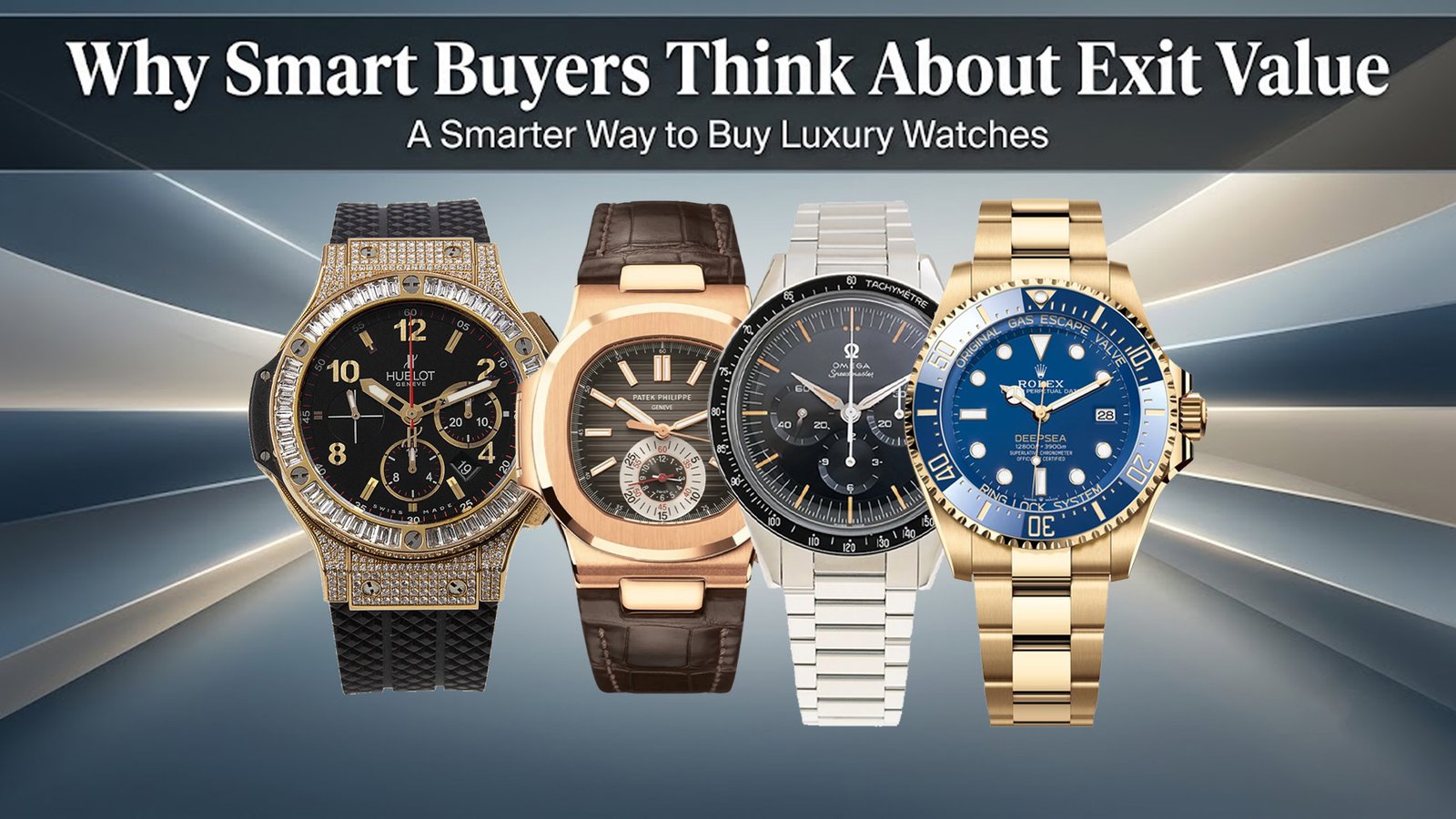 Luxury Watch Buyers Think About Exit Value