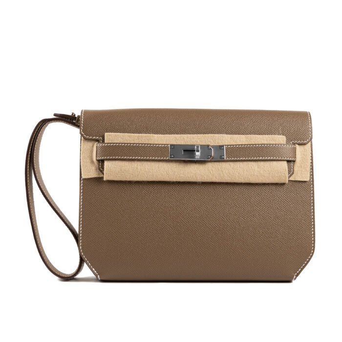 Hermes Handbags Kelly Depeche etoupe Palladium Hardware - Image 1