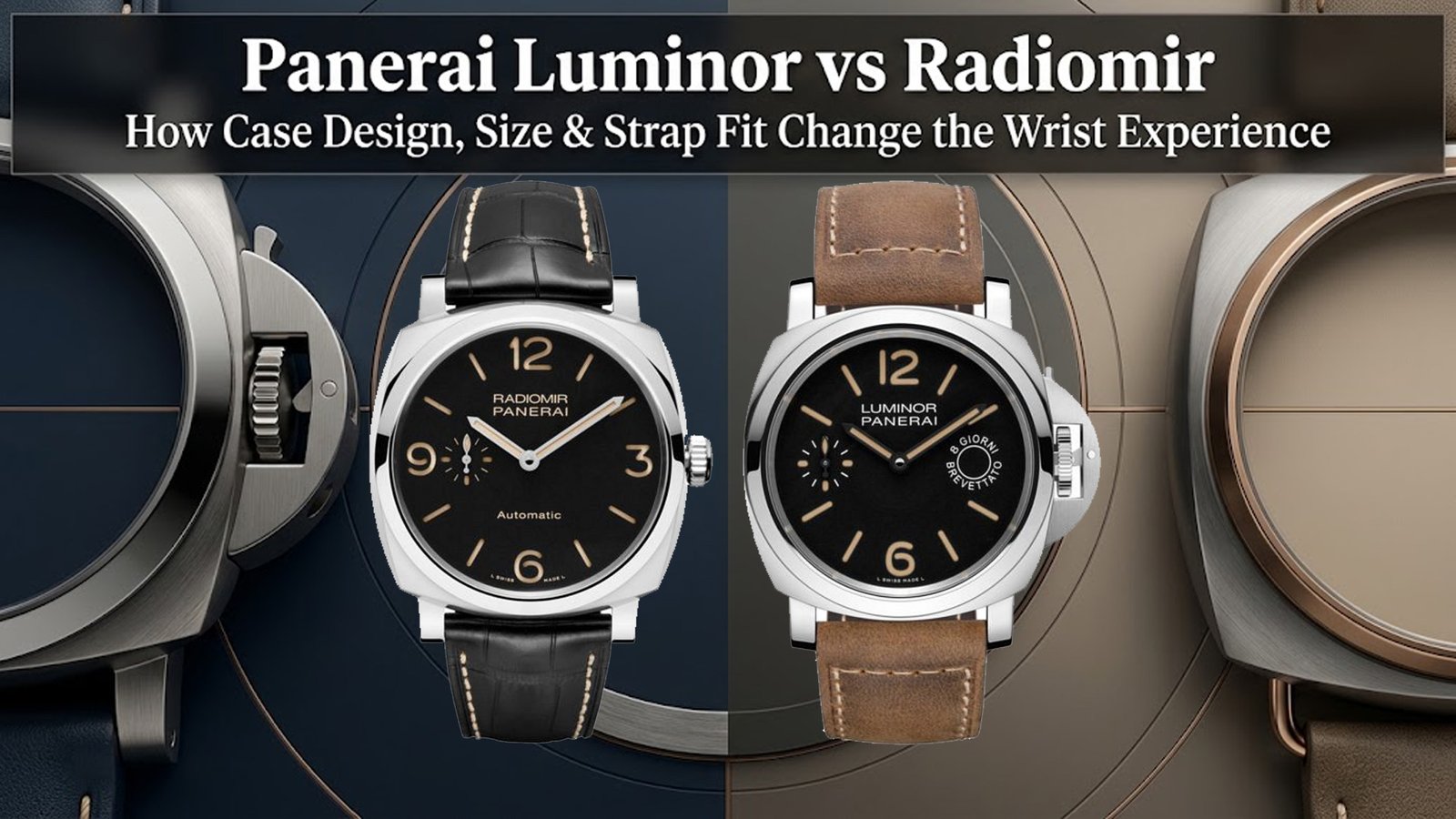 Panerai Luminor vs Radiomir