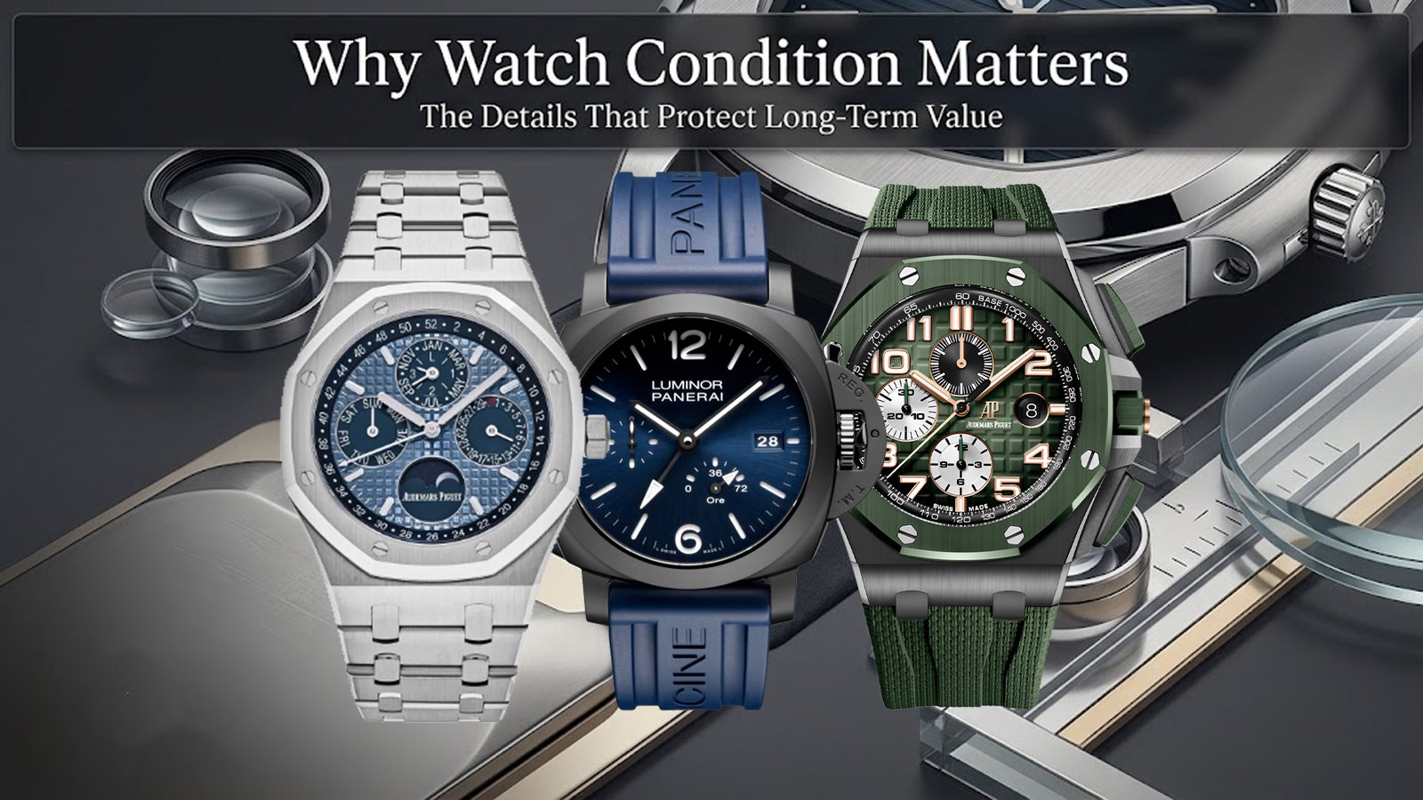 Luxury Watch Condition Grading in Dubai
